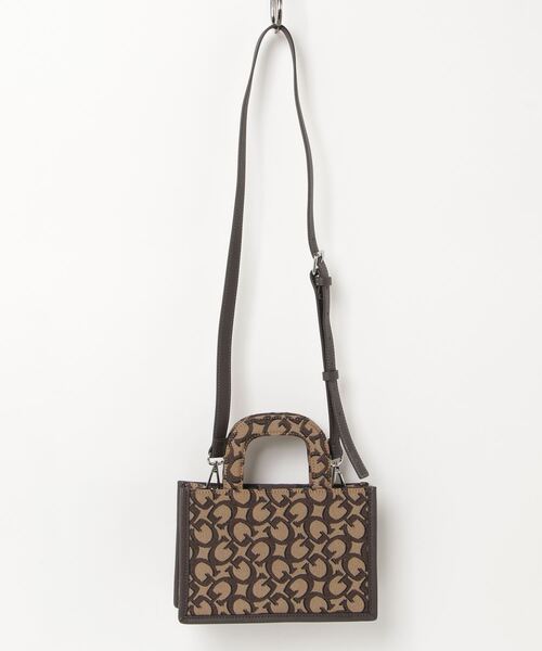 Guess(ゲス)の「INES Mini Tote ショルダーバッグ レディース(ショルダーバッグ・レディース・ブラウン/ネイビー・ONE SIZE)」の4枚目の写真
