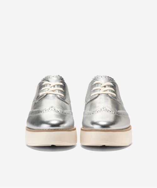 COLE HAAN（コールハーン）の「グランド シティ プラットフォーム オックスフォード womens（その他シューズ・レディース・シルバー・6/8/6.5/7/7.5/5.5）」の2枚目の写真
