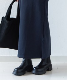 LOSUCA（ロスカ）の「サイドゴアブーツ / サイズ展開あり　厚底　軽量　6㎝ソール 大人カジュアル フレンチ レトロ ヴィンテージ シティガール（ブーツ）」