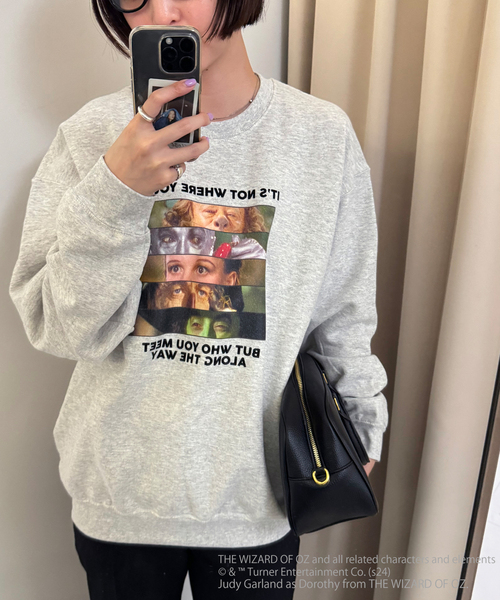 SLOBE citron.（スローブシトロン）の「《WEB限定》SLOBE citron. The wizard of Oz フォトスウェット（スウェット・レディース・ライトグレー・FREE）」の14枚目の写真