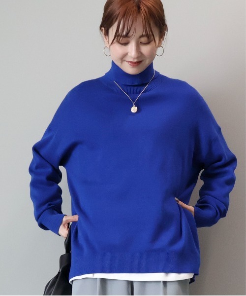 セール】ブラッシュヤーンタートルネックニットプルオーバー（ニット