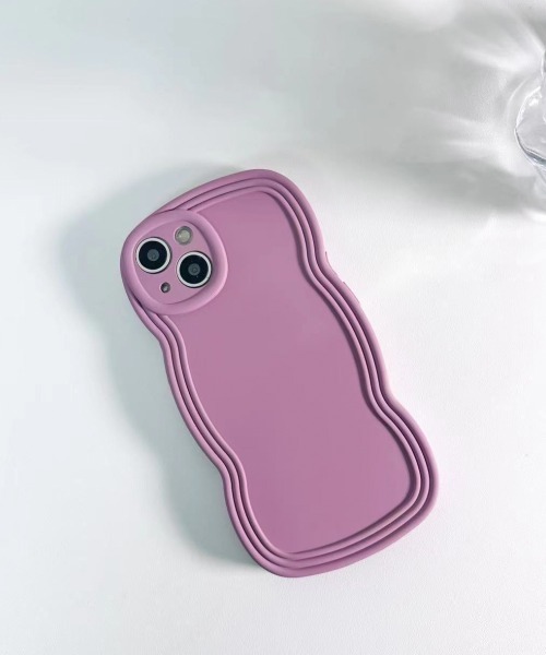 Fun & Daily（ファンアンドデイリー）の「Wave  Color  TPU iPhone Case  14 /  15 / 16 / 17 / Pro Plus ProMax / アイフォン プラス プロ プロマックス（スマホケース/カバー・レディース・グリーン/パープル/オレンジ/ブルー/ブラック/グレー・iPhone 15 Plus/iPhone 15 Pro/iPhone 15 Pro Max/iPhone 16/iPhone 16 Pro/iPhone 16 Pro Max/iPhone 15/iPhone 16 Plus/iPhone 14 Pro Max/iPhone 14 Plus/iPhone 14 Pro/iPhone 14/iPhone 17/iPhone 17 Pro/iPhone 17 Pro Max）」の6枚目の写真