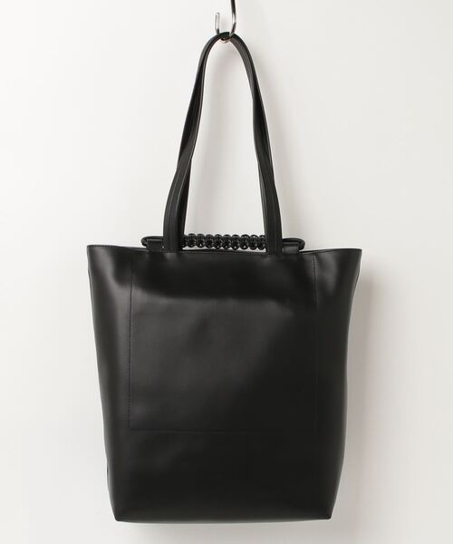 SAGAN VIENNA(サガンヴィエンナ)の「【SAGAN VIENNA/サガンヴィエンナ】M_01P PAZAR BOOK TOTE/レザートートショルダーバッグ(トートバッグ・レディース・ブラック・FREE)」の2枚目の写真
