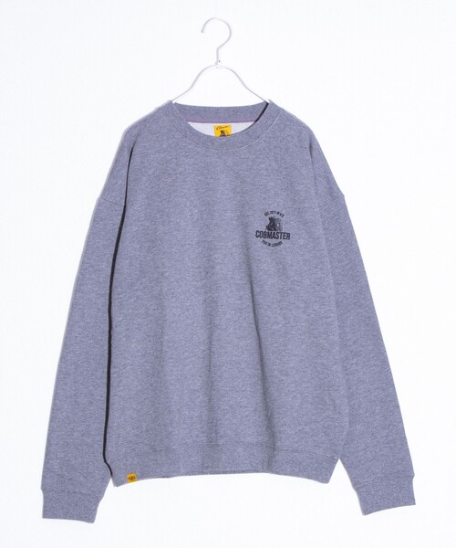 COBMASTER(コブマスター)の「【COBMASTER】ランタン刺繍 バックプリント 裏毛スウェット UNISEX/ユニセックス(スウェット・メンズ・ブラック/グレー・M/L)」の8枚目の写真