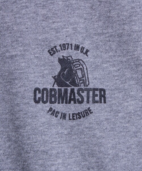 COBMASTER(コブマスター)の「【COBMASTER】ランタン刺繍 バックプリント 裏毛スウェット UNISEX/ユニセックス(スウェット・メンズ・ブラック/グレー・M/L)」の6枚目の写真