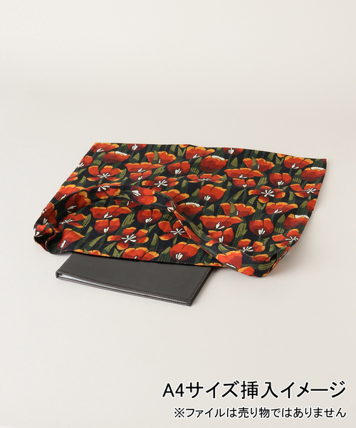 IENA(イエナ)の「IENA エコバッグ ダイ(エコバッグ/サブバッグ・レディース・イエロー/レッド・FREE)」の6枚目の写真