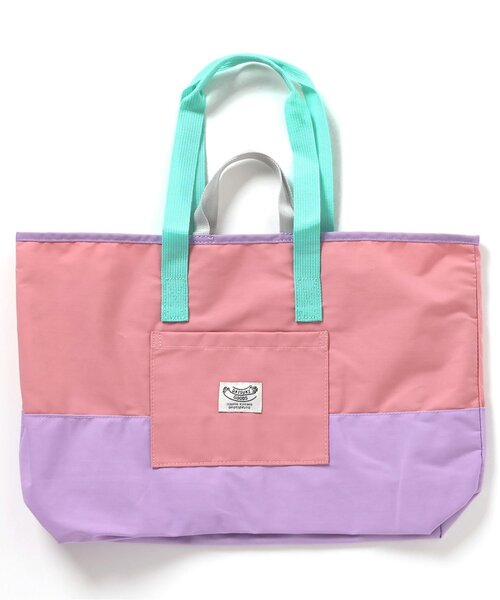 専用です！フォレストタイルblue ×pink トートバッグ ハンドメイド タイル - トートバッグの人気通販 | minne 国内最大級の