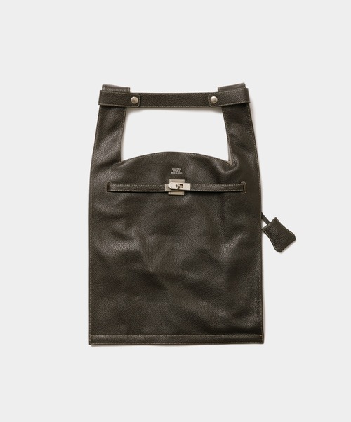 beautiful people(ビューティフルピープル)の「xlarge market bag(トートバッグ・レディース・キャメル/グレイッシュブルー/アイボリー/ブラック/グレイッシュベージュ/グレー/ネイビー/オレンジ/イエロー/ダークブラウン/ライトピンク・FREE)」の5枚目の写真