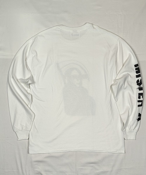 MIG&DEXI(ミグアンドデキシー)の「GRIM REAPER TEE SHIRTS LS / Mr.X(その他トップス・メンズ・ホワイト/ブラック・L/XL/M/XXL)」の20枚目の写真