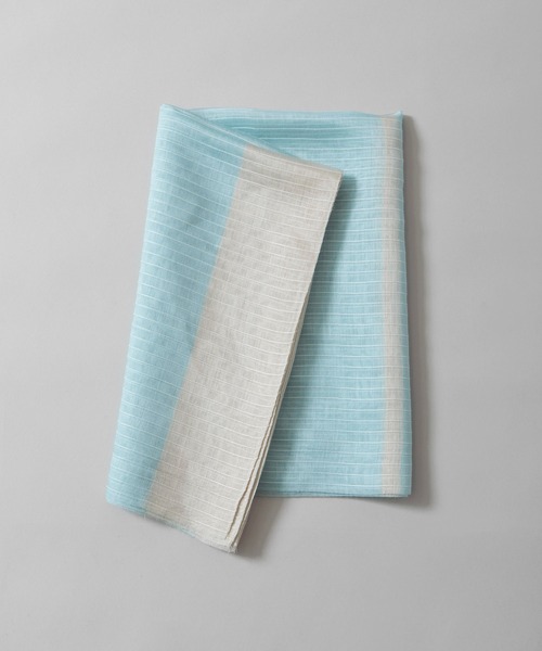 Munich（ミューニック）の「シルクミックスパネルストール（ストール/ショール・レディース・グレー/ベージュ/ミント/アイボリー・FREE）」の8枚目の写真