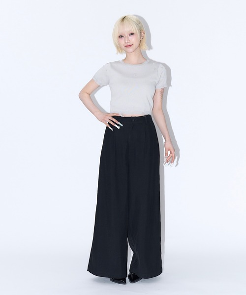 美品 STEPHAN SCHNEIDER ワイド スラックス パンツ t23062113.jpg