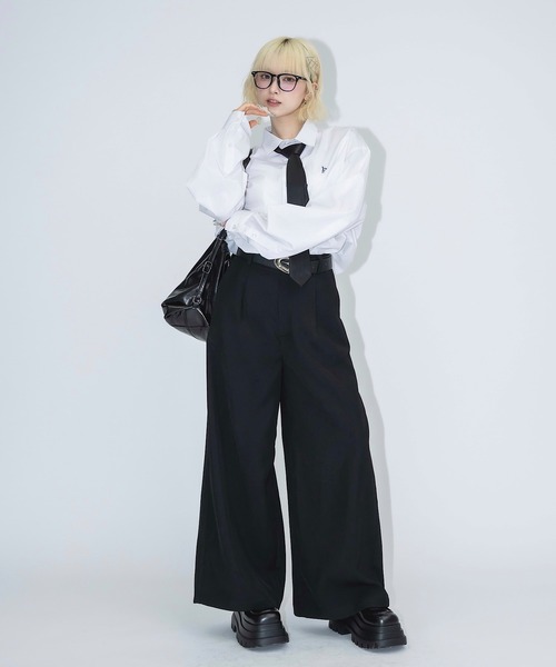 ENFOLD｜エンフォルドのフルレングスパンツ（パンツ）通販｜ELLE