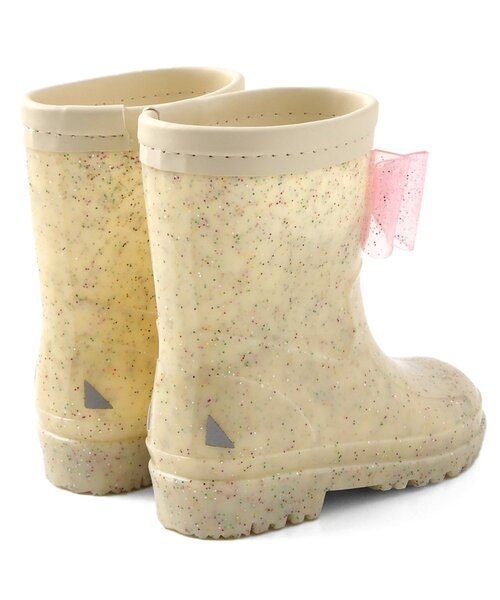 Ampersand(アンパサンド)の「キラキラレインシューズ(レインシューズ・キッズ・サーモンピンク/キナリ/ラベンダー・15 /20/18/17/19/14/16)」の12枚目の写真