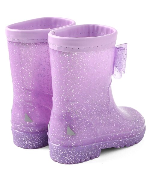 Ampersand(アンパサンド)の「キラキラレインシューズ(レインシューズ・キッズ・サーモンピンク/キナリ/ラベンダー・15 /20/18/17/19/14/16)」の11枚目の写真