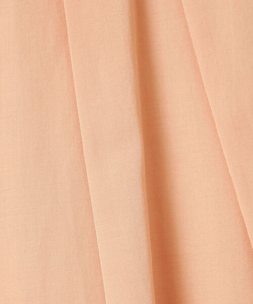 EMMEL REFINES（エメルリファインズ）の「＜EMMEL REFINES＞EM サテン 2タック テーパードパンツ（スラックス・レディース・シャーベット/ナチュラル/ダークグリーン・M/S/XS）」の4枚目の写真