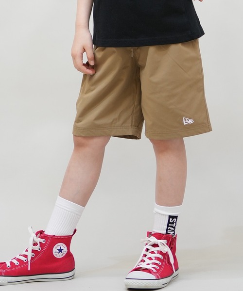 NEW ERA（ニューエラ）の「NEW ERA/ニューエラ OD YTH UTILITY SPT キッズ ショーツ 14391921/14391922/14391923（その他パンツ・キッズ・オリーブ/ベージュ/ブラック・140cm/130cm/160cm/150cm）」の3枚目の写真