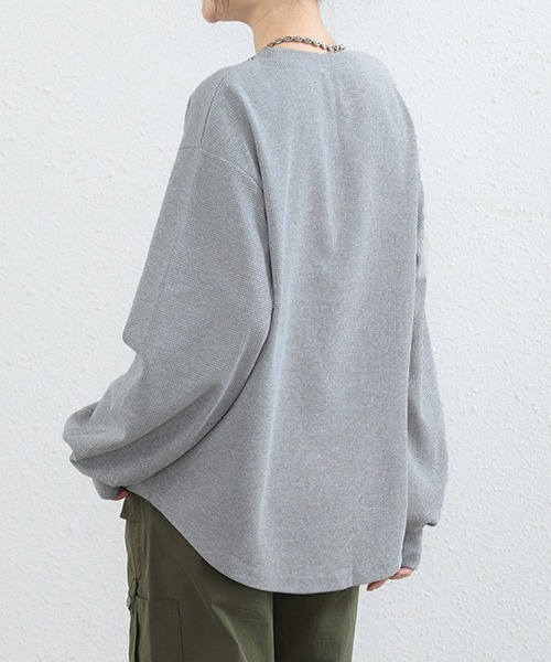 Miniministore(ミニミニストア)の「トレーナーレディーススウェットシャツ薄手(スウェット・レディース・グレー/ブラック/ブラウン/ホワイト/グリーン/イエロー/ベージュ/ブルー・FREE)」の15枚目の写真