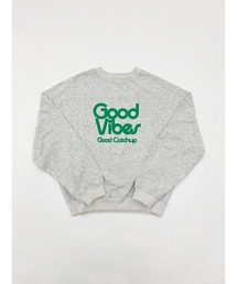 Catchup（ケチャップ）の「【Catchup】Good Vibes スウェットトップス（大人サイズ）（Tシャツ/カットソー）」
