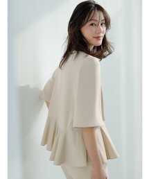 any SiS（エニィスィス）の「コンフォートイージーペプラム  ブラウス（シャツ/ブラウス）」