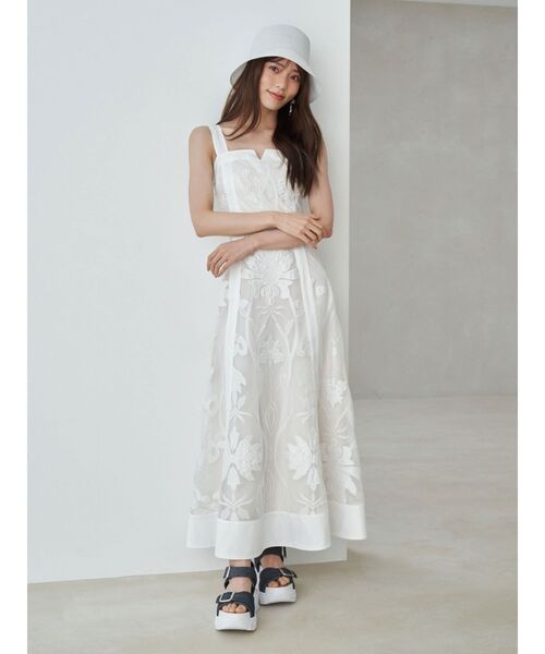 MERCURYDUO(マーキュリーデュオ)の「ダブルベルトスポサン(サンダル・レディース・オフホワイト/インディゴブルー/ブラック・36/38)」の20枚目の写真