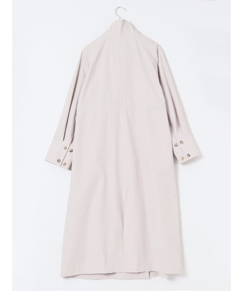 m.f.editorial（エムエフエディトリアル）の「【2WAY】m.f.エディトリアル レディース ストレッチ トレンチコート（トレンチコート・レディース・ベージュ/クリーム・MEDIUM/LARGE）」の12枚目の写真