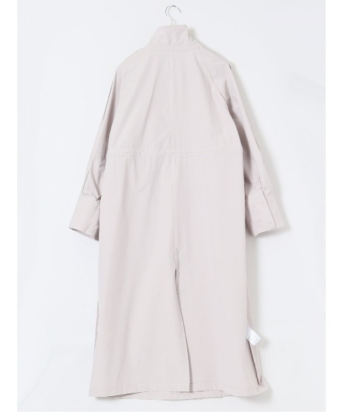 m.f.editorial（エムエフエディトリアル）の「【2WAY】m.f.エディトリアル レディース ストレッチ トレンチコート（トレンチコート・レディース・ベージュ/クリーム・MEDIUM/LARGE）」の18枚目の写真