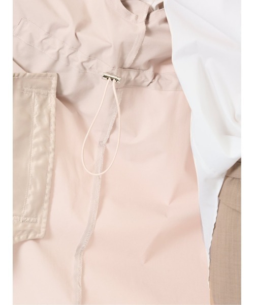 m.f.editorial（エムエフエディトリアル）の「【2WAY】m.f.エディトリアル レディース ストレッチ トレンチコート（トレンチコート・レディース・ベージュ/クリーム・MEDIUM/LARGE）」の22枚目の写真