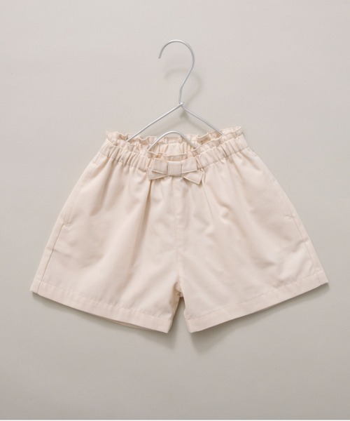DRC branshes（ディーアールシーブランシェス）の「【WEB限定/DRC】ウエストリボンショートパンツ（その他パンツ・キッズ・ブラック/サックスブルー/ブルー/アイボリー/ブルーグレー/その他1/その他2・90/100/110/120/130/140/150）」の2枚目の写真