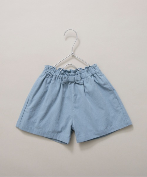 DRC branshes（ディーアールシーブランシェス）の「【WEB限定/DRC】ウエストリボンショートパンツ（その他パンツ・キッズ・ブラック/サックスブルー/ブルー/アイボリー/ブルーグレー/その他1/その他2・90/100/110/120/130/140/150）」の4枚目の写真