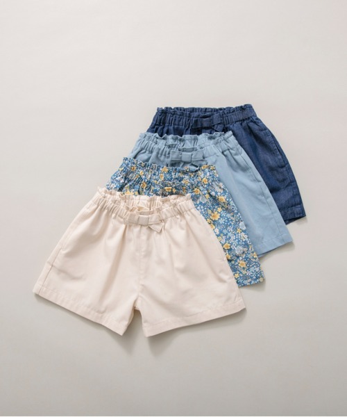 DRC branshes（ディーアールシーブランシェス）の「【WEB限定/DRC】ウエストリボンショートパンツ（その他パンツ・キッズ・ブラック/サックスブルー/ブルー/アイボリー/ブルーグレー/その他1/その他2・90/100/110/120/130/140/150）」の19枚目の写真