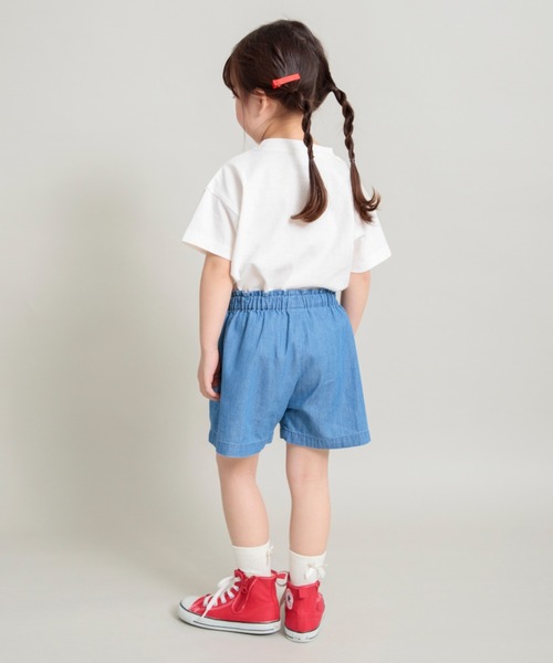 DRC branshes（ディーアールシーブランシェス）の「【WEB限定/DRC】ウエストリボンショートパンツ（その他パンツ・キッズ・ブラック/サックスブルー/ブルー/アイボリー/ブルーグレー/その他1/その他2・90/100/110/120/130/140/150）」の11枚目の写真