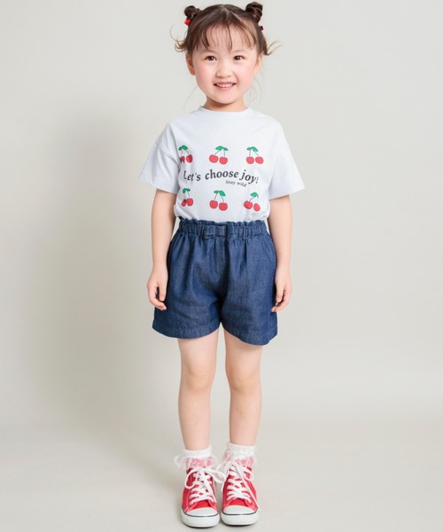 DRC branshes（ディーアールシーブランシェス）の「【WEB限定/DRC】ウエストリボンショートパンツ（その他パンツ・キッズ・ブラック/サックスブルー/ブルー/アイボリー/ブルーグレー/その他1/その他2・90/100/110/120/130/140/150）」の12枚目の写真