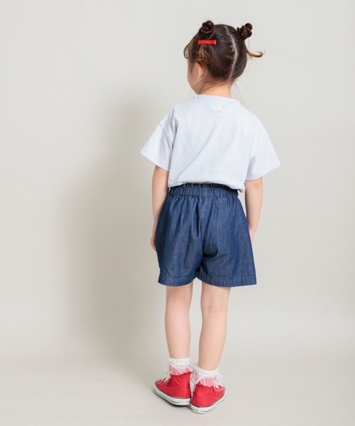 DRC branshes（ディーアールシーブランシェス）の「【WEB限定/DRC】ウエストリボンショートパンツ（その他パンツ・キッズ・ブラック/サックスブルー/ブルー/アイボリー/ブルーグレー/その他1/その他2・90/100/110/120/130/140/150）」の13枚目の写真