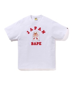 人気 ★BAPE★ JAPAN KATAKANA COLLEGE CITY T-SHIRT WHITE BAPE Japan Katakana College City Tee WhiteBAPE Japan