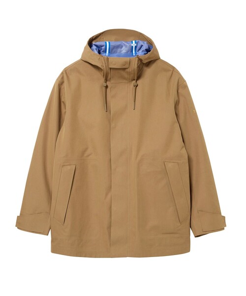 セール】MTD防水 透湿 フーデッドミドル丈ジャケット /マウンテン