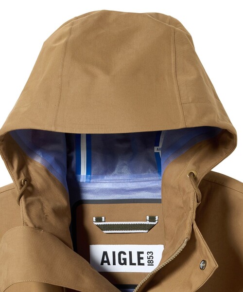 セール】MTD防水 透湿 フーデッドミドル丈ジャケット /マウンテン