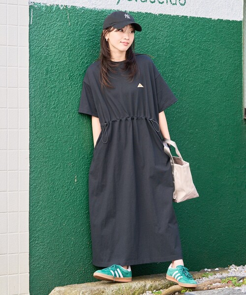 新品未使用KELTY×FREAK’S STORE/ウエストドローコードワンピース KELTY/別注 裏起毛 ウエスト ドローコード ワンピース【限定展開