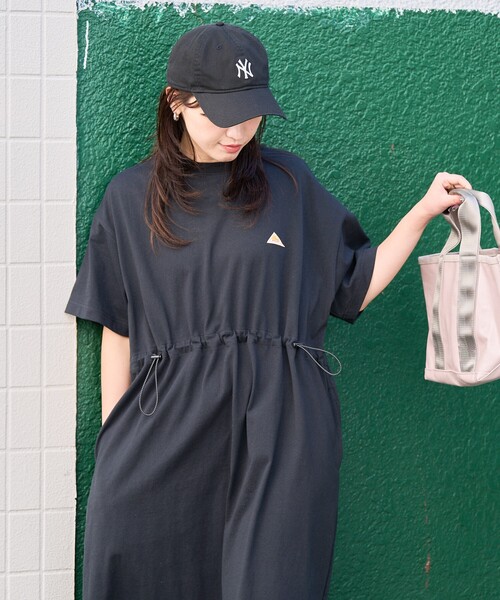FREAK'S STORE(フリークスストア)の「限定展開 KELTY × FREAK'S STORE/ケルティ 別注 ウエスト ドローコード ワンピース(ワンピース・レディース・ブラック/杢グレー/オリーブ/ネイビー・MEDIUM/SMALL)」の16枚目の写真