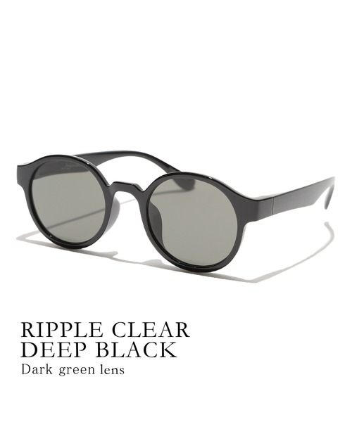 jugaad14】RIPPLE CLEAR deep black（サングラス）｜Jugaad14