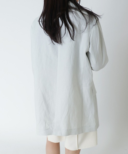 DRESSLAVE(ドレスレイブ)の「B7 / big double jacket(ビッグダブルジャケット)(テーラードジャケット・レディース・グレー/チャコールグレー・38)」の3枚目の写真