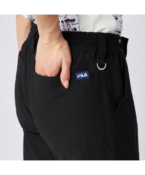 FILA GOLF(フィラゴルフ )の「FILA GOLF/フィラ ゴルフ ゴルフウェア ストレッチ 接触冷感 9分丈 クロップドパンツ ロングパンツ(その他パンツ・レディース・ブラック/ライトグレー/ホワイト/ネイビー・M/LL/L)」の17枚目の写真