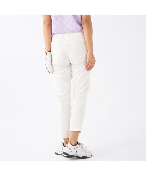FILA GOLF(フィラゴルフ )の「FILA GOLF/フィラ ゴルフ ゴルフウェア ストレッチ 接触冷感 9分丈 クロップドパンツ ロングパンツ(その他パンツ・レディース・ブラック/ライトグレー/ホワイト/ネイビー・M/LL/L)」の7枚目の写真