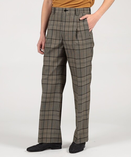 TOMORROWLAND （トゥモローランド）の「ハルトウール 1プリーツ バレルパンツ（その他パンツ・メンズ・ネイビー/マスタード/ブラウン系その他・XS/S/M/L）」の8枚目の写真