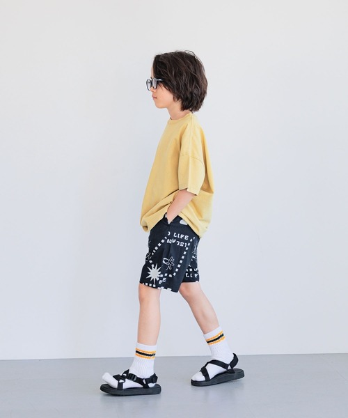 BAYFLOW（ベイフロー）の「[セットアップで着用可能☆]リゾート柄ショーツ(KIDS)（その他パンツ・キッズ・ネイビー/ブラウン/ブラック・110cm/120cm/130cm/140cm/150cm）」の22枚目の写真