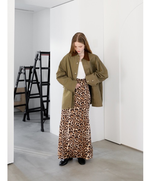 Katrin TOKYO(カトリーントーキョー)の「mermaid long skirt(スカート・レディース・レオパード/グレー系・FREE/XS)」の17枚目の写真