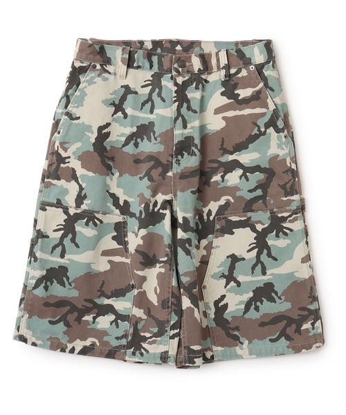 TOKYO 23(トウキョウニジュウサン)の「TOKYO 23 DOUBLE KNEE SHORT PANTS / トウキョウ23 ダブルニー ショート パンツ(その他パンツ・メンズ・ウッドランド/ブルー・M/L/XL/XXL)」の2枚目の写真