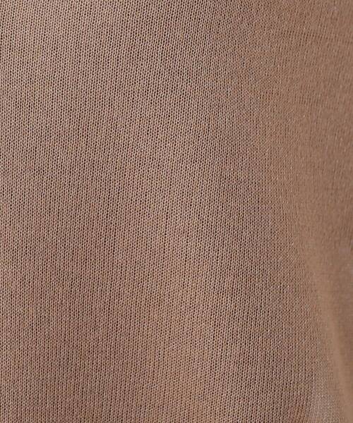 INDIVI（インディヴィ）の「【洗える／シアーラメ】レイヤード風ニット（ニット/セーター・レディース・オフホワイト/ブルーグリーン/ブラック/キャメル/ライトグレー・05/38/15 /13/19）」の21枚目の写真