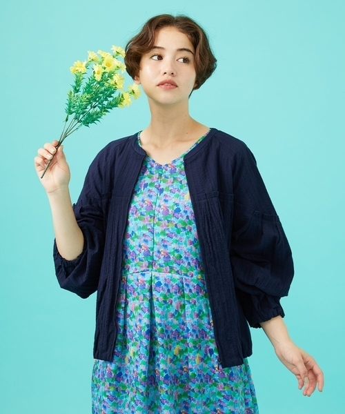 フランシュリッペ 半袖カーディガン franchelippee yukiemon ゆらゆら