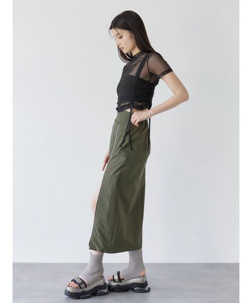 MI AND MOU　スカート エンボスプリントスカート/MM427201 – MISCH MASCH|31 Sons de mode