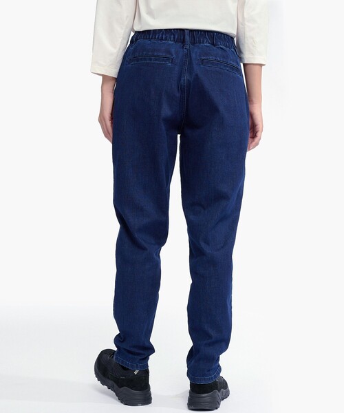 AIGLE（エーグル）の「ストレッチ レギュラーフィットテーパードデニムパンツ（デニムパンツ・レディース・ブラック/インディゴブルー・34/40/38/36）」の8枚目の写真